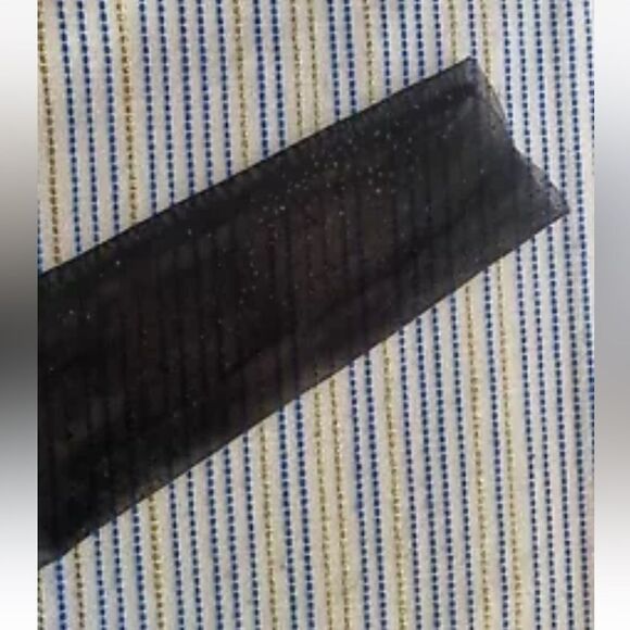 MNG By MANGO Dress Womens Size 6 Black Long Sleeve small Glitters Ruched Lined - Picture 13 of 14